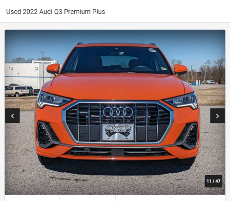 Audi Q3 2922-front